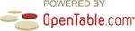 Powered by OpenTable